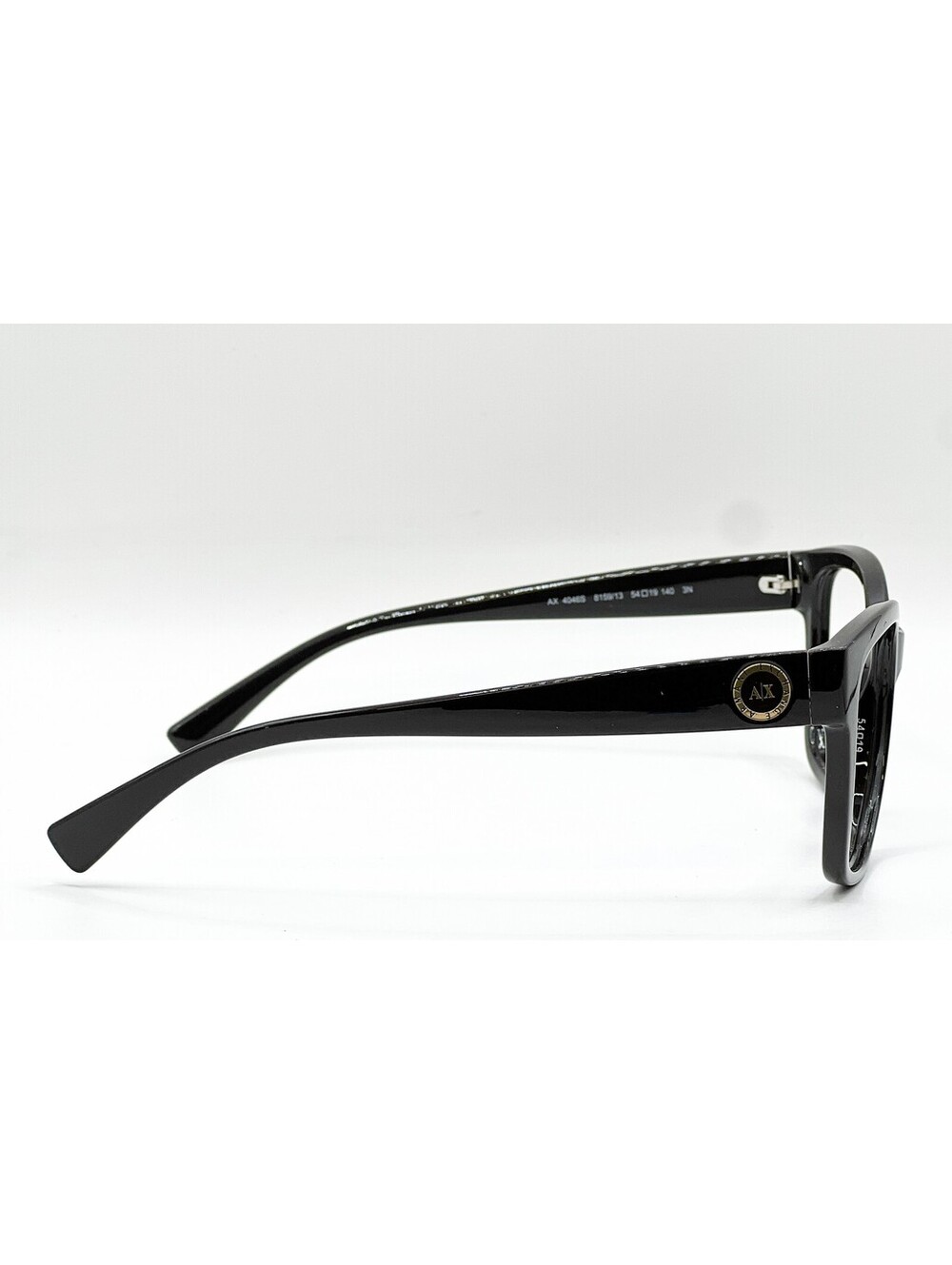 Armani Exchange Ax 4046S 8159/13 Black Authentic Eyeglasses 54-19-140 - Picture 3 of 5
